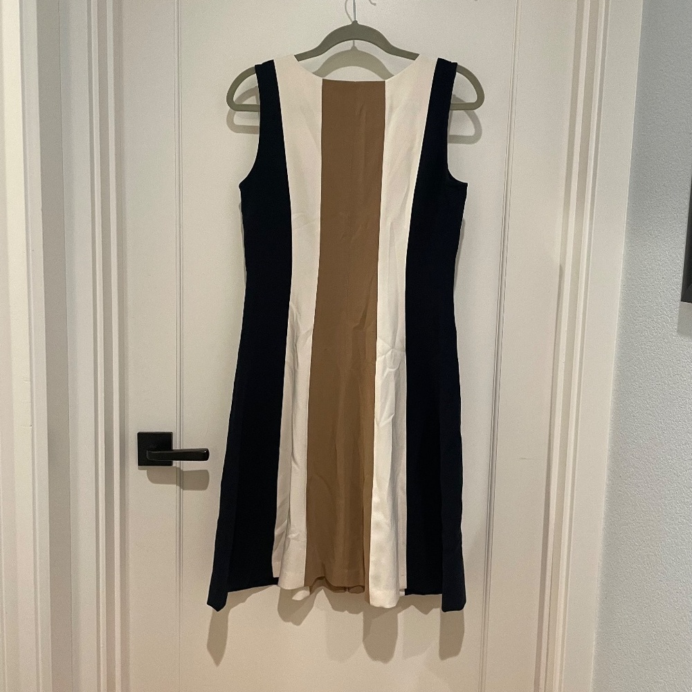 Ann Taylor Zipper Flare Dress - Picture 2 of 6